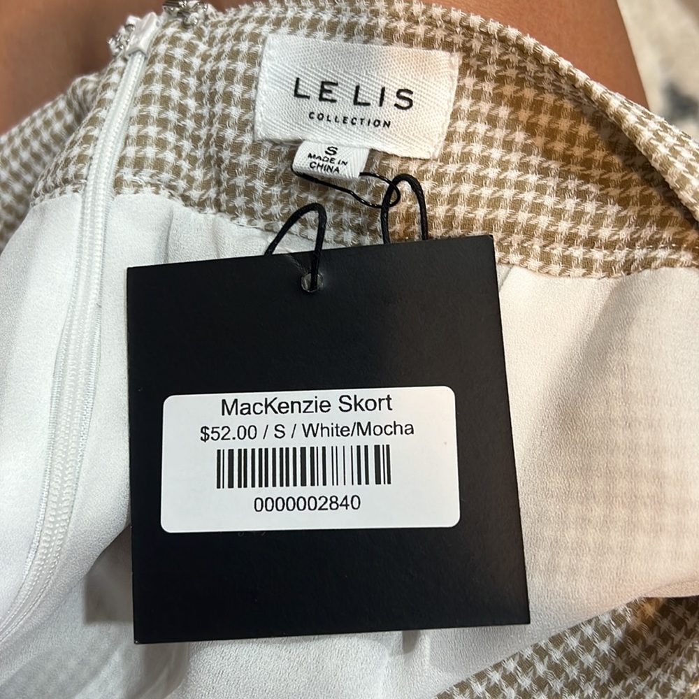 Lelis Gingham Skort - image 3